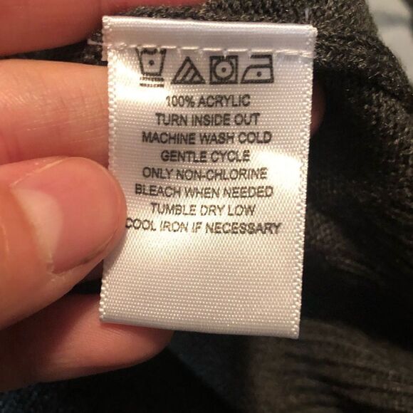 NWT! Dockers argyle v neck grey sweater‎ - Picture 3 of 12